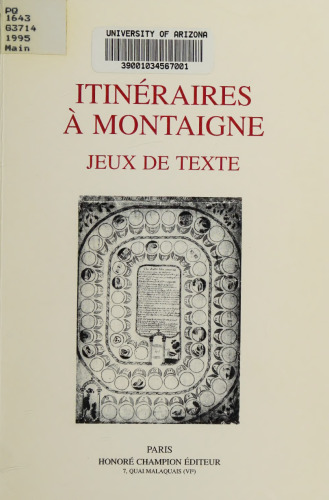 ﻿Itineraires در Montaigne. بازی های متنی