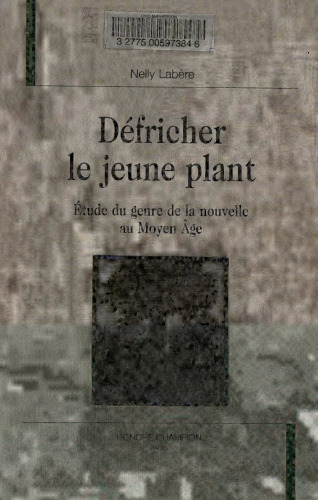 ﻿گیاه جوان را خراب کنید. مطالعه ژانر اخبار در قرون وسطی
