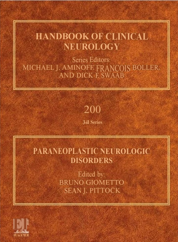 ﻿اختلالات عصبی paraneoplastic ، جلد 200 - کتابچه راهنمای عصب شناسی بالینی (8 مه 2024) _ (0128239123) _ (Elsevier) .pdf