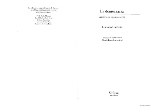 ﻿دموکراسی تاریخ یک ایدئولوژی