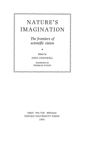 ﻿تخیل طبیعت: مرزهای دید علمی