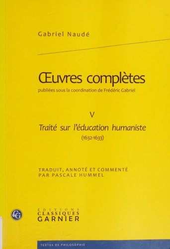 ﻿پیمان آموزش اومانیستی (1633-1632) (متون فلسفه)