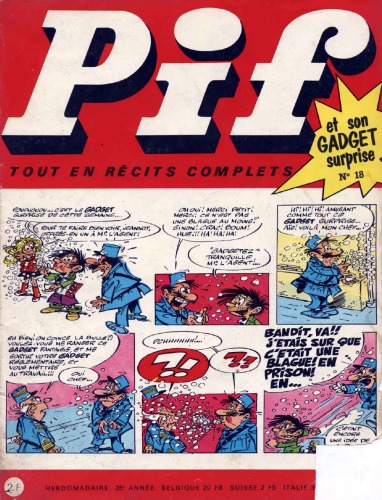 ﻿Pif Gadget 018 (ژوئن 1969)