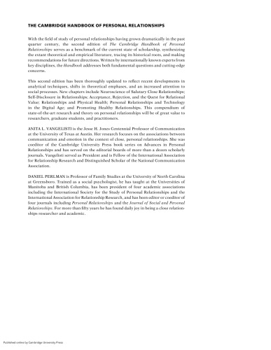 ﻿دفترچه راهنمای روابط شخصی کمبریج