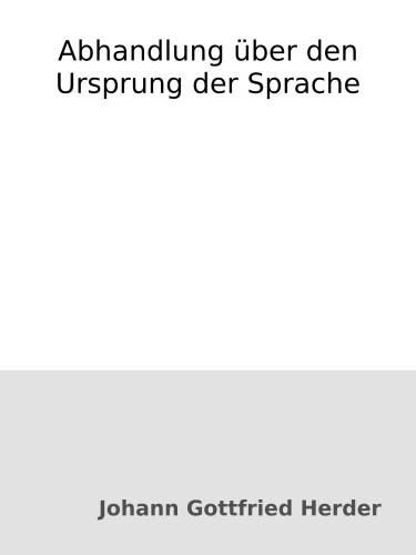 ﻿رساله در مورد منشأ زبان