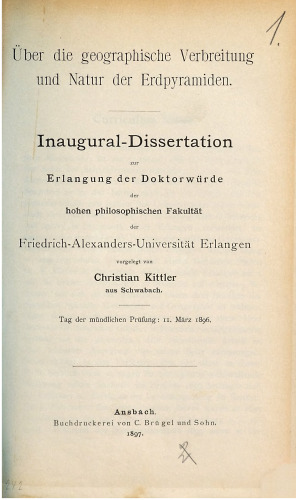﻿درباره گسترش جغرافیایی و ماهیت هرمهای زمین