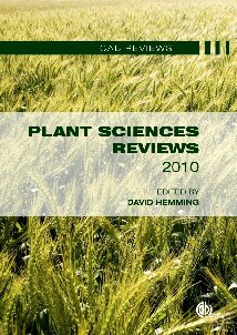 ﻿بررسی علوم گیاهی 2010 (بررسی های کابین)