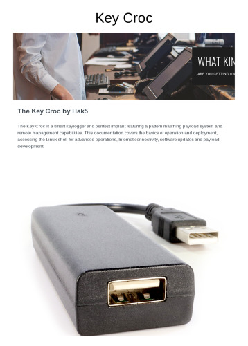 ﻿Croc Key: راهنمای سکوی حمله keylogging