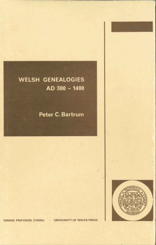 ﻿Genealogies Welsh ، A.D. 300-1400