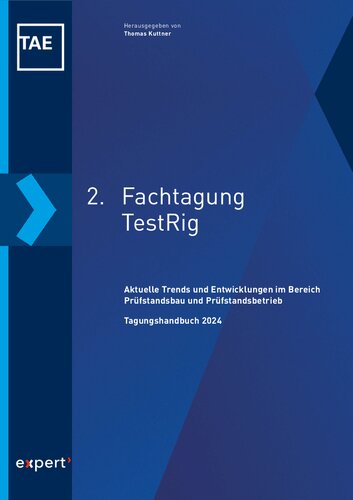 ﻿2. کنفرانس TestRIG: روندها و تحولات فعلی در زمینه ساخت و ساز نیمکت تست و کتابچه راهنمای کنفرانس آزمایشی نیمکت تست 2024