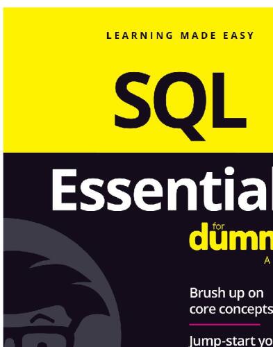 ﻿SQL Essentials for Dummies®