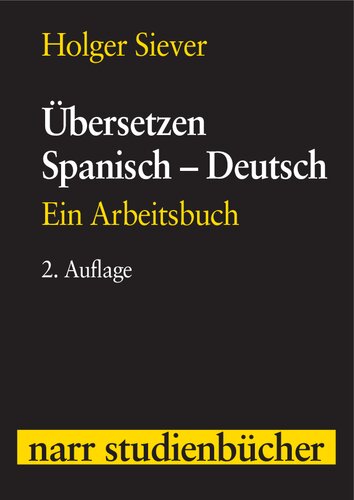 ﻿ترجمه اسپانیایی - آلمانی: یک کتاب کار