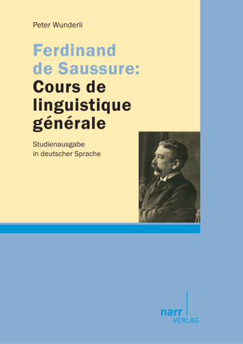 ﻿فردیناند د سوسور: Curs de Linguistique Générale: نسخه مطالعه به زبان آلمانی