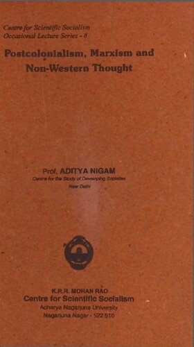 ﻿پسا استعمار ، مارکسیسم و ​​تفکر غیر غربی