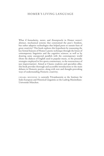 ﻿زبان زنده هومر: فرمولاسیون ، گویش و خلاقیت در شعرهای شفاهی-سنتی