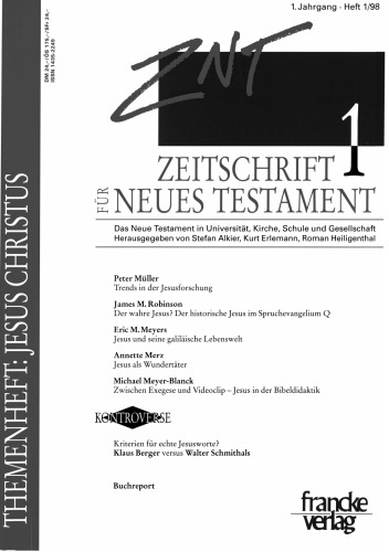 ﻿مجله عهد جدید (ZNT). شماره 1