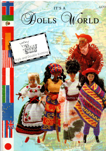 ﻿این یک دنیای عروسک است (کتابچه الگوی بافندگی وندی/کینگ کول 609)