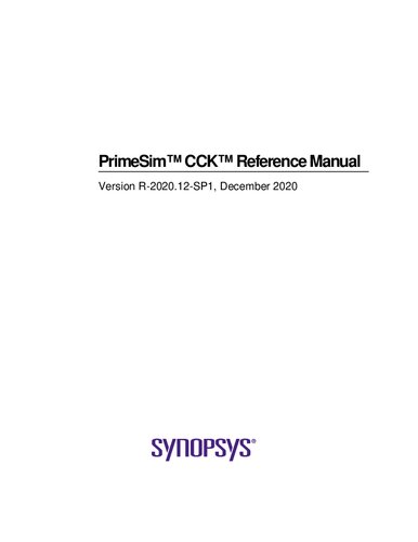 ﻿دفترچه راهنمای مرجع Primesim ™ CCK