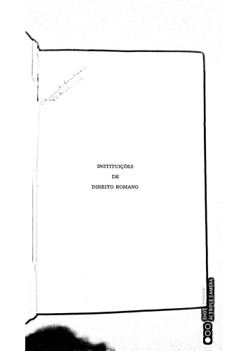Instituições de Direito Romano