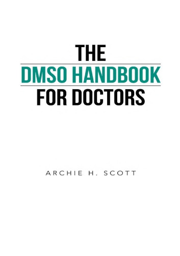 ﻿کتابچه راهنمای DMSO برای پزشکان