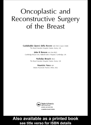 ﻿جراحی انکوپلاستیک و ترمیمی سینه