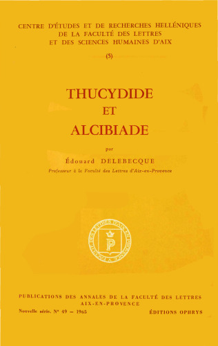 ﻿Thucydide و Alcibiade