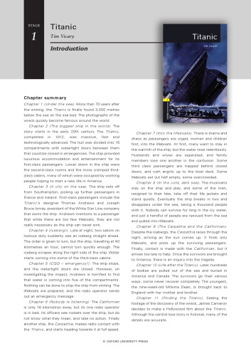 ﻿تایتانیک - برگه های فعالیت