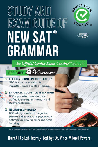 ﻿راهنمای مطالعه و آزمون دستور زبان جدید SAT: نسخه رسمی مربیان آزمون نبوغ