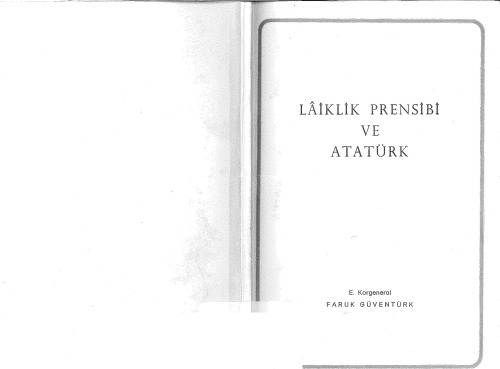 ﻿اصل سکولاریسم و ​​آتاتورک