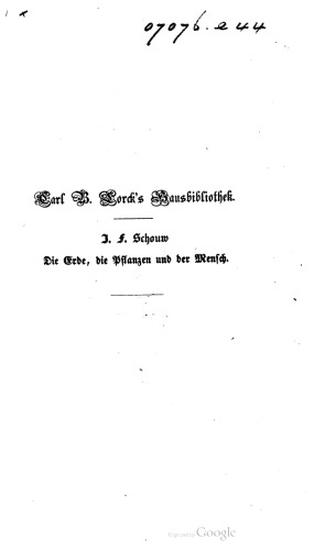 ﻿زمین ، گیاهان و انسان ها: علائم طبیعی. با شرح حال نویسنده P. L. Möller
