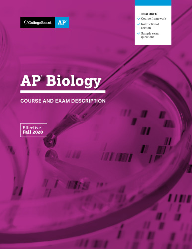 AP Biology Course Description