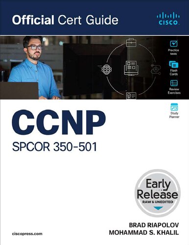 ﻿Cisco Certified Network Professional (CCNP) ارائه دهنده خدمات (SP) راهنمای رسمی گواهینامه (OCG) - SPCOR 350-501 - نسخه خام/بی نظیر