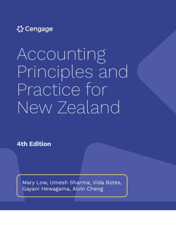 ﻿اصول حسابداری و تمرین برای نیوزیلند