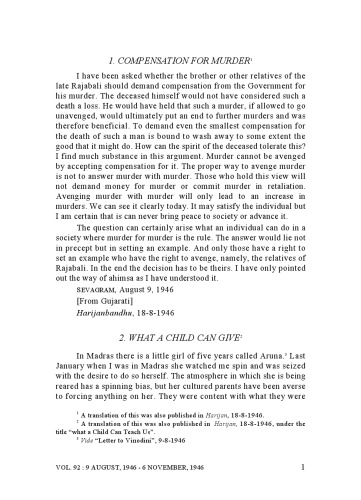 ﻿آثار کامل Mahatma Gandhi Volume 92