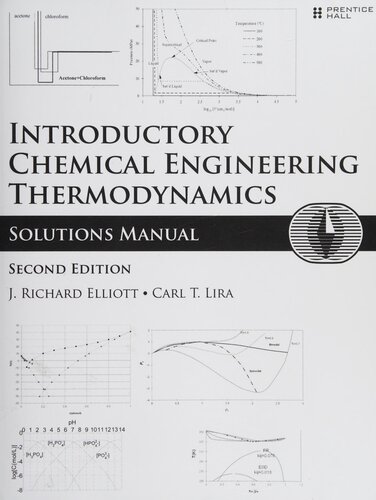 ﻿کتابچه راهنمای راه حل برای ترمودینامیک مهندسی شیمی مقدماتی