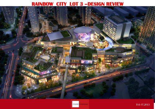 ﻿Benjamin T. Wood ： Rainbow City Lot 3 - بررسی Shanghai ، 2013 上海瑞虹天地月亮湾设计汇报
