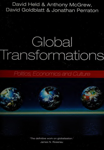 ﻿تحولات جهانی: سیاست ، اقتصاد و فرهنگ