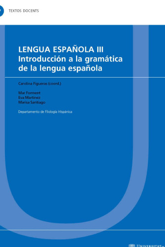 ﻿زبان اسپانیایی III: مقدمه ای بر گرامر زبان اسپانیایی