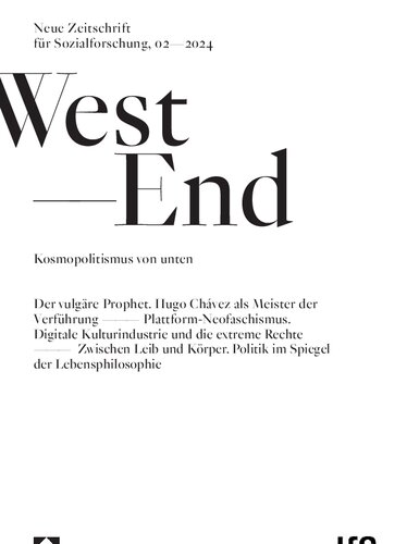 ﻿وست اند. مجله جدید برای تحقیقات اجتماعی، شماره 2، 2024: جهان وطنی از پایین
