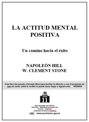 La Actitud Mental Positiva