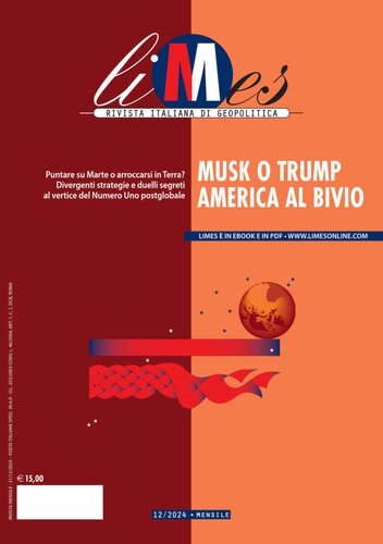 ﻿آهک 12/2024. مجله ژئوپلیتیک ایتالیایی. مشک یا ترامپ ، آمریکا در چهارراه