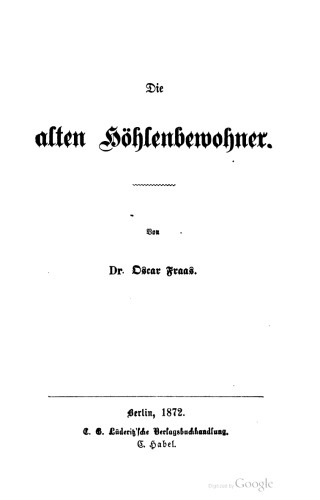 ﻿ساکنان غار قدیمی