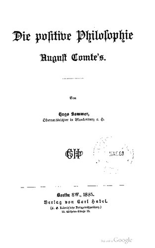 ﻿فلسفه مثبت آگوست کامت