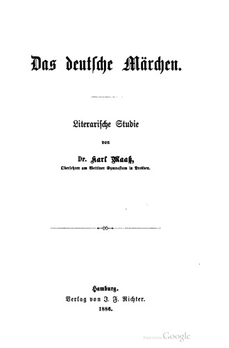 ﻿افسانه آلمان. مطالعه ادبی