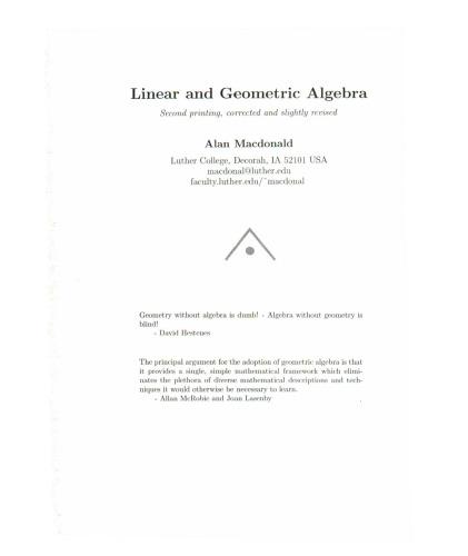 ﻿جبر خطی و هندسی