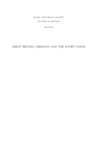 بریتانیا ، آلمان و اتحاد جماهیر شوروی: راپالو و پس از آن ، 1922-1934