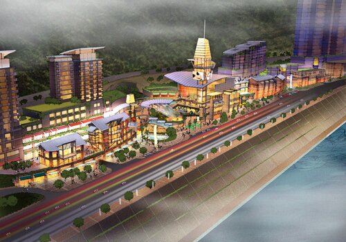 ﻿Callison: مرکز خرید و سرگرمی خیابان مرکزی Chongqing Dongyuan Central Dongyuan Central Avenue Development-Development Chongqing ، چین 2004