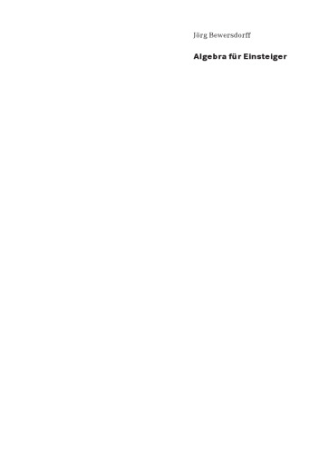 جبر برای مبتدیان از حل معادله به نظریه گالوئیس