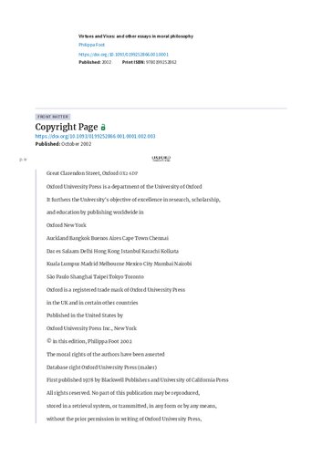 ﻿فضیلت ها و رذایل: و مقاله های دیگر در فلسفه اخلاقی