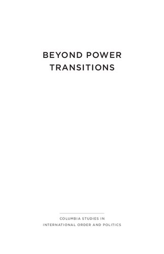 ﻿فراتر از انتقال قدرت: دروس تاریخ آسیای شرقی و آینده روابط ایالات متحده و چین